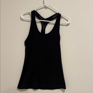 Lululemon Athletica Black Racerback Tank Top